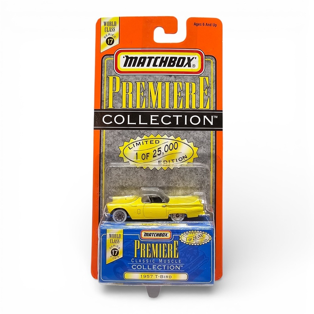 Matchbox‎ 1957 T-Bird Premiere Collection Series 17 Yellow New Limited Edition